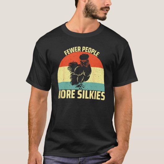 シルキー好きな人だけ Tシャツ (正面)