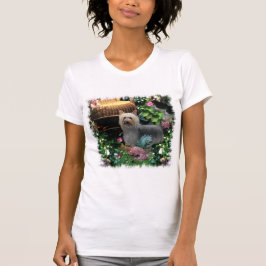 シルキー・テリア・アート・ギフト Tシャツ
