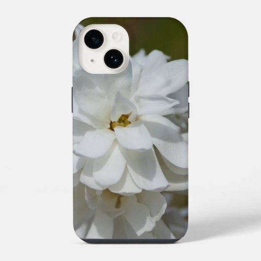 シルキー マグノリア iPhone カー iPhoneケース (裏面)