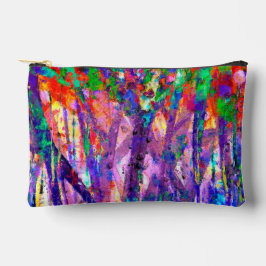 シルキ芸術的踊りカラー絵を描ズ アクセサリーポーチ