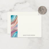 シルクお洒落詳細ノートカード ノートカード (正面/裏面インサイチュ)