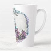 シルクとコーンフスクの花2190 カフェラテマグ (右)