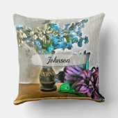 シルクとコーンフスクの花2190 クッション (裏面)