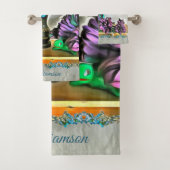 シルクとコーンフスクの花2190 バスタオルセット (インサイチュ)