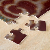 シルクの中国のクローズアップ ジグソーパズル (側面)