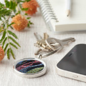 シルクイタリアンタイ キーホルダー (側面)