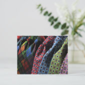 シルクイタリアンネクタイ ポストカード (スタンド正面)