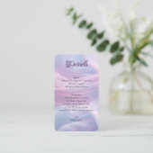 シルクウィスパーズ:夢のパステルウェーブピンクブルー エンクロージャーカード (スタンド正面)