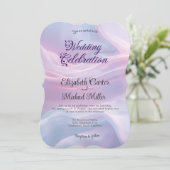 シルクウィスパーズ:夢のパステルウェーブピンクブルー 招待状 (スタンド正面)