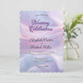 シルクウィスパーズ:夢のパステルウェーブピンクブルー 招待状 (スタンド正面)