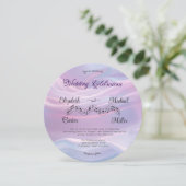 シルクウィスパーズ：夢のパステルウェーブピンクブルー 招待状 (スタンド正面)