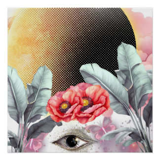 シルクウォールポスターアート ポスター