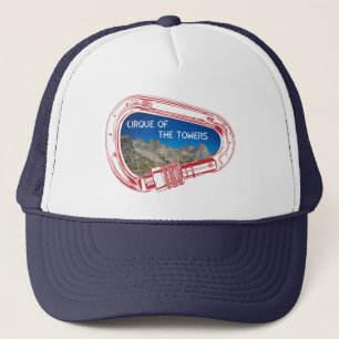 シルクオブザタワーズカラビナー登山 キャップ