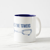 シルクオブザタワーズクイックドロー登山 ツートーンマグカップ (正面右)