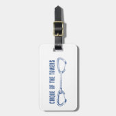 シルクオブザタワーズクイックドロー登山 ラゲッジタグ (正面縦)