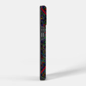 シルククラッチバッグ iPhone 14 カバー (右側面)