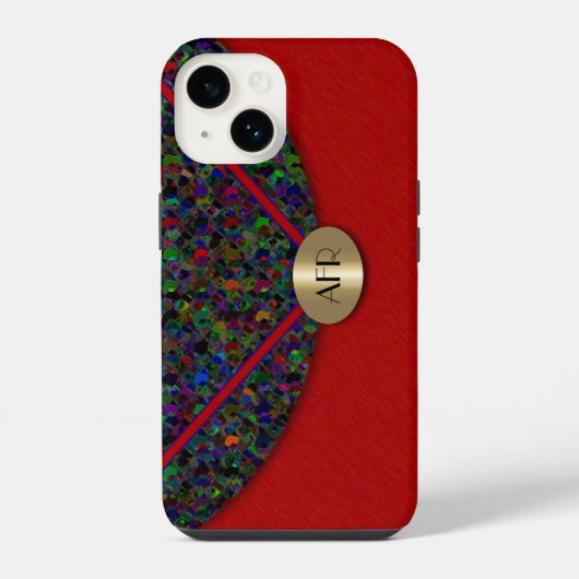 シルククラッチバッグiPhone 14ケース iPhoneケース (裏面)