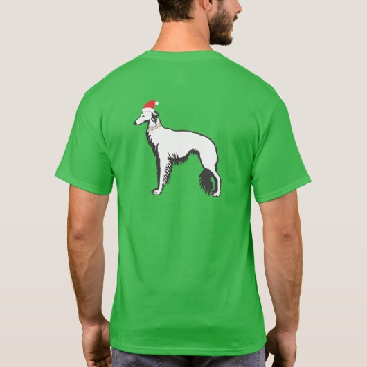 シルククリスマス Tシャツ (裏面)