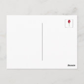 シルクダマスク グリーティング ポストカード (裏面)