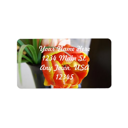 シルクチューリップ ラベル (正面)