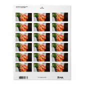 シルクチューリップ ラベル (フルシート)