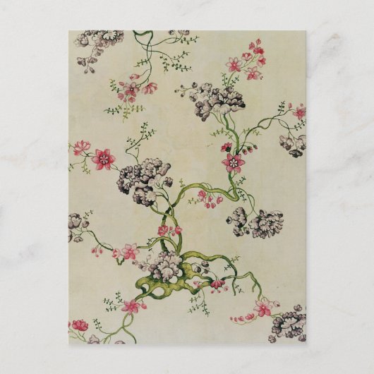 シルクデザインバイアンナマリアガルスワイト, 1740 ポストカード (正面)