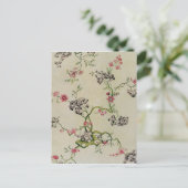 シルクデザインバイアンナマリアガルスワイト, 1740 ポストカード (スタンド正面)