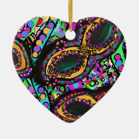 シルクデュアート セラミックオーナメント (正面)