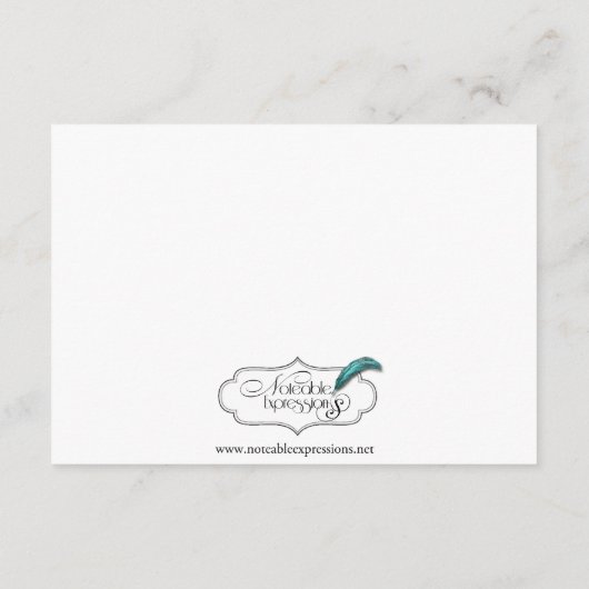 シルクハットおよびちょうネクタイの陽気な結婚式の挿入物 エンクロージャーカード (裏面)