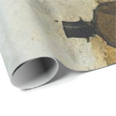 シルクハットのライダーのDecoupageポスター ラッピングペーパー (ロールコーナー)