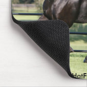 シルクハットのFriesians マウスパッド (コーナー)