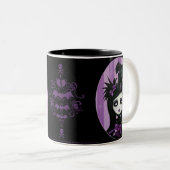 シルクハットDelphinia ツートーンマグカップ (正面右)