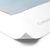 シルクバイクプリント ポスター (角)