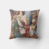 シルクバザールのアート装飾用クッション クッション (裏面)