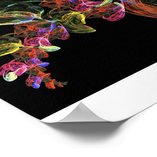 シルクバブル ポスター (角)