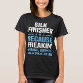 シルクフィニッシャ Tシャツ (正面)
