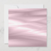 シルクフローラグラムリリーシルバーパープルバースデーパーティー 招待状 (裏面)