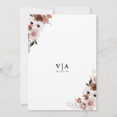 シルクフローラザナイトウィーク招待状 招待状 (裏面)