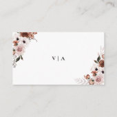 シルクフローラブライダルシャワー登録格納装置カード エンクロージャーカード (裏面)