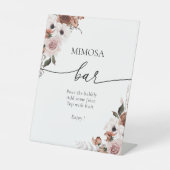 シルクフローラミモサバーサイン 台座サイン (正面)