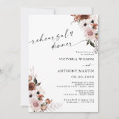 シルクフローラリハーサルディナー招待状 招待状 (正面)