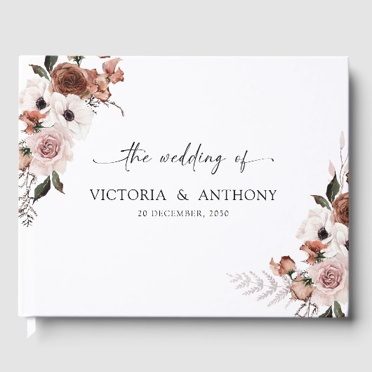 シルクフローラ結婚ズゲストブック ゲストブック (正面)