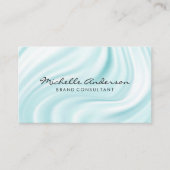 シルクマテリアルのカーテン 名刺 (正面)