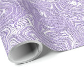 シルクモアレ小パターン薄紫ラベンダー ラッピングペーパー (ロールコーナー)