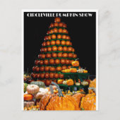 シルクレビールカボチャのショーはがき ポストカード (正面)