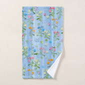 シルク数々の質感のバラの花束 バスタオルセット (ハンドタオル)