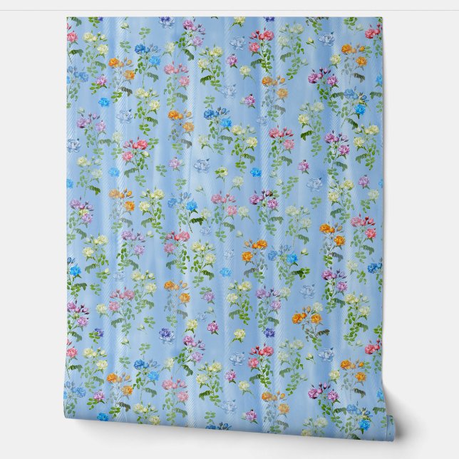 シルク数々の質感のバラの花束 壁紙 (ほどく)