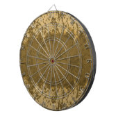 シルク素朴な田舎抽象デザイン ダーツボード (正面右)