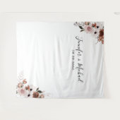 シルク結婚フローラの儀式の背景 タペストリー (正面(横))