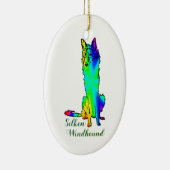 シルク ウィンドハウンド オーナメント (右)